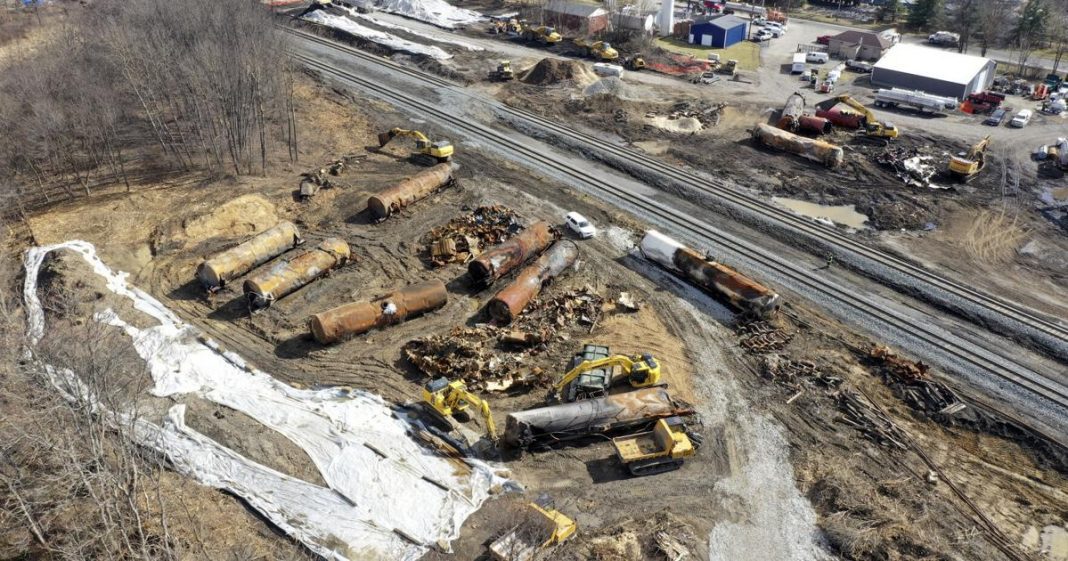EPA orders states to accept waste from Ohio train derailment site | Ohio
