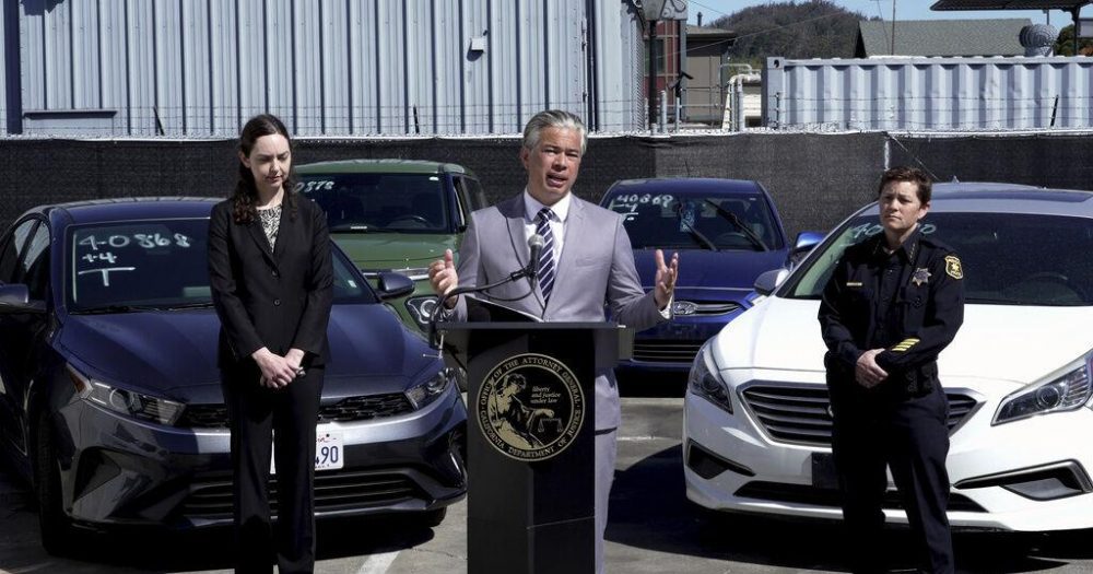 Attorneys general urge federal recall of theft-prone Hyundai, Kias | National