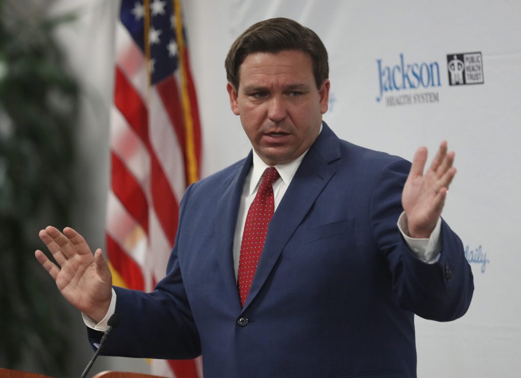 In Michigan, DeSantis describes his enemies: The ‘legacy’ media and the ‘woke’ left