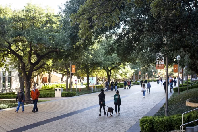 The University of Texas says it will help low-income students pay for housing