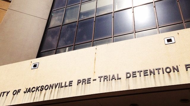 The front of the Duval County jail