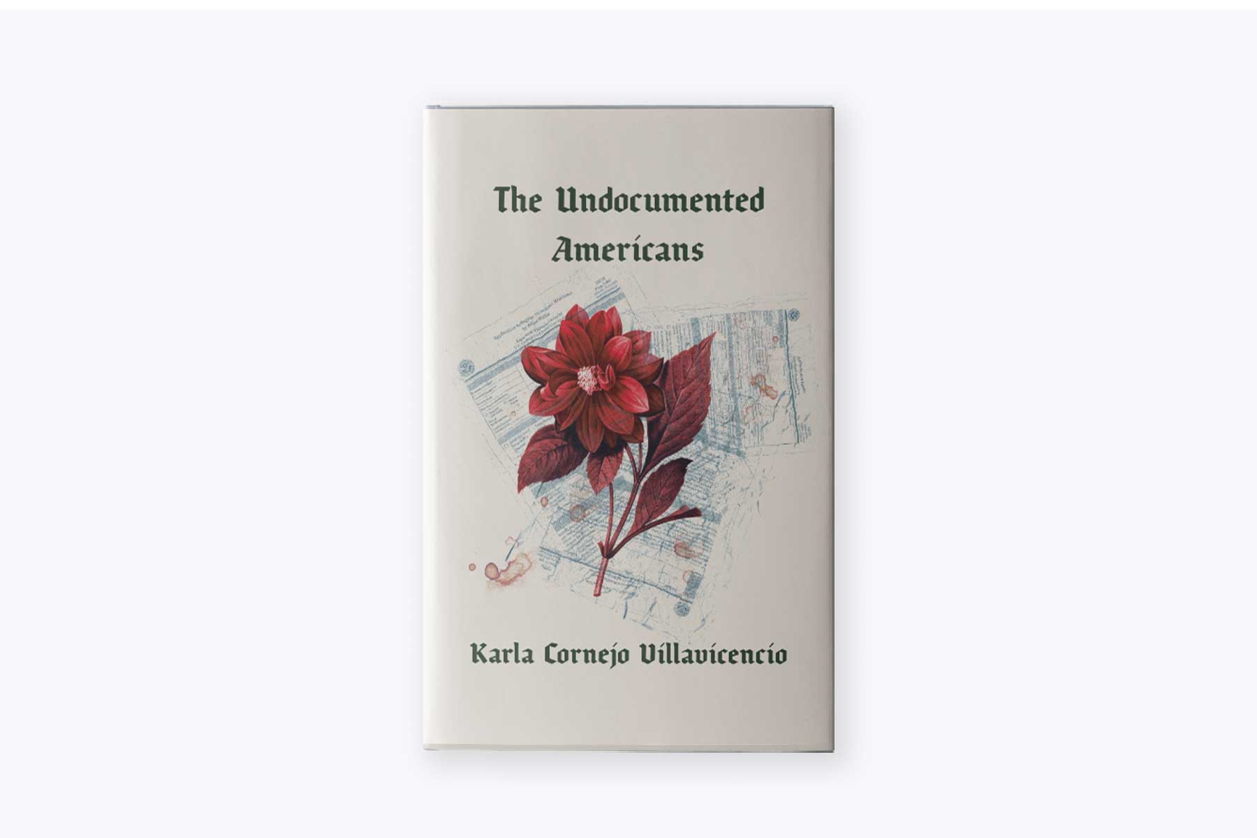 The cover of Karla Cornejo Villavicencio's book, The Undocumented Americans.