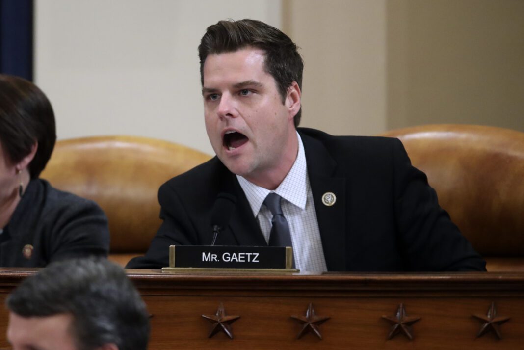Florida's Matt Gaetz is bringing jerkiness to a whole new level