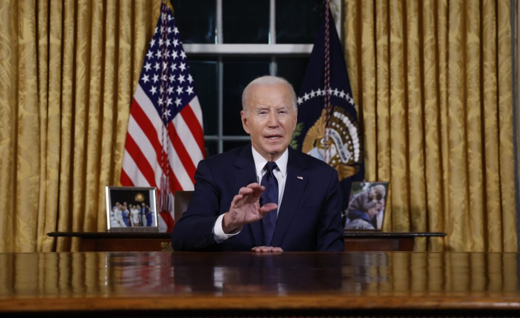 Biden in address to nation calls for support for both Israel and Ukraine