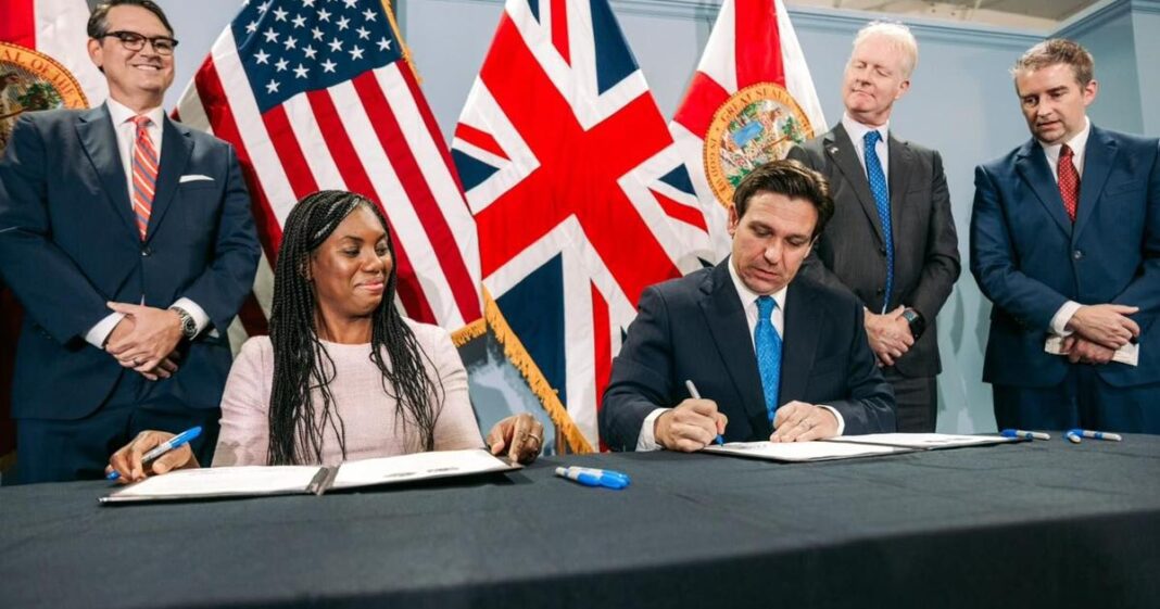 DeSantis signs trade agreement with Great Britain | Florida