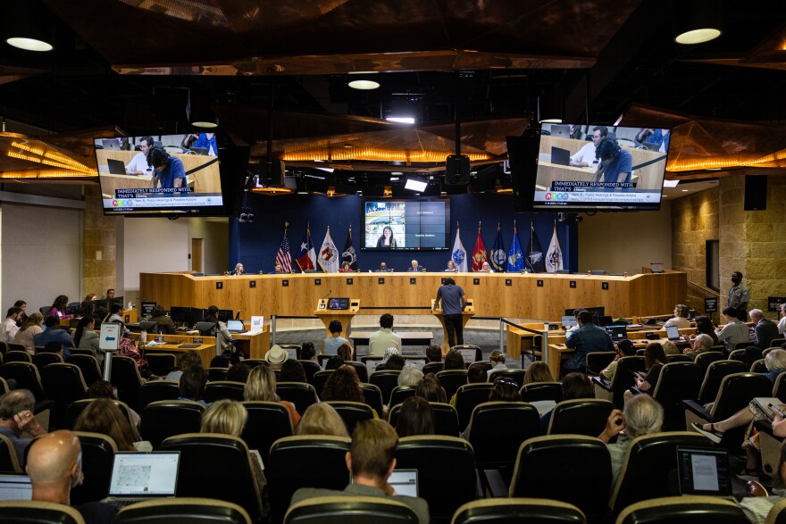 Austin City Council hears public comments before voting on HOME Phase 2.